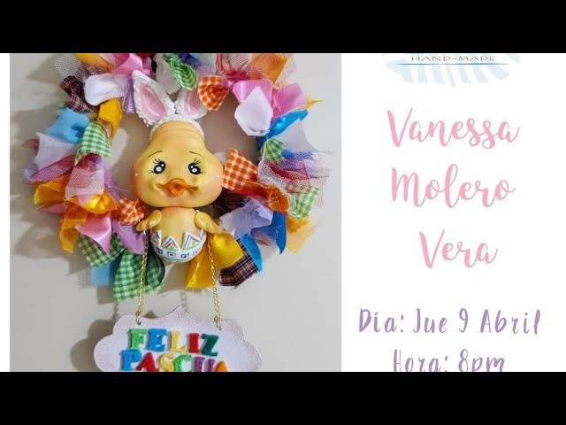 DIY Corona de Pascua Material Reciclado #yomequedoencasa