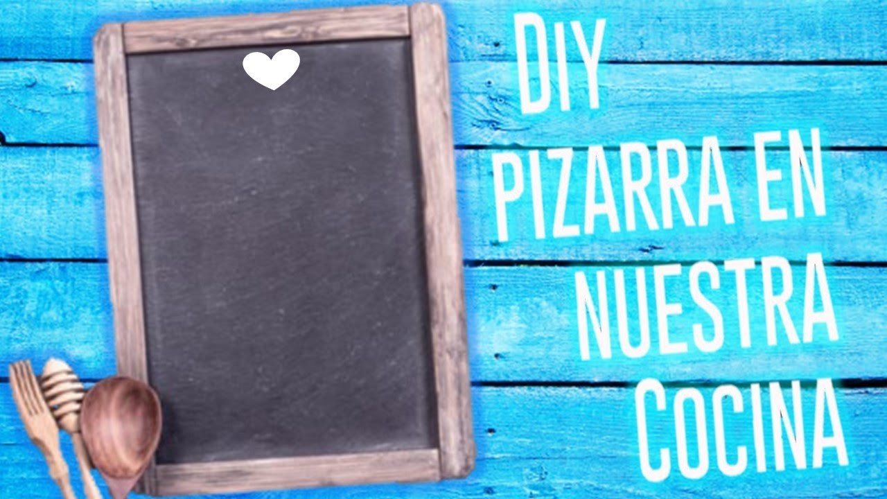???? DIY Pizarra en nuestra cocina Anti-ABURRIMIENTO | #Manualidades #cuarentena
