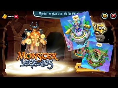 Monster Legends - Nuevos cambios visuales en los Guardianes.  ¿Que te paso La kamala?????