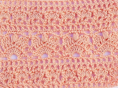 Puntada a crochet combinada para blusas y canesus #crochet  #conmigo@Majovel crochet english
