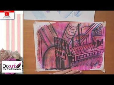 13º Improvisación Directo de Dibujo y Pintura de Doart #quedateencasa