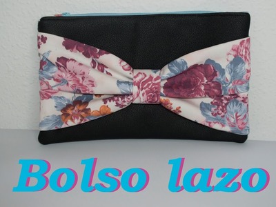 Bolso con lazo DIY #bolsolazo #bolso #clutch #diy