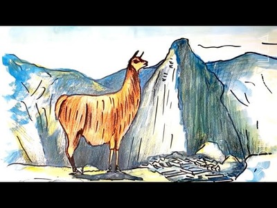 Cómo Dibujar una llama l How to draw a Llama