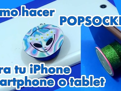 Cómo hacer popsockets para tu iPhone o smartphone con tapas de botellas plásticas de gaseosa