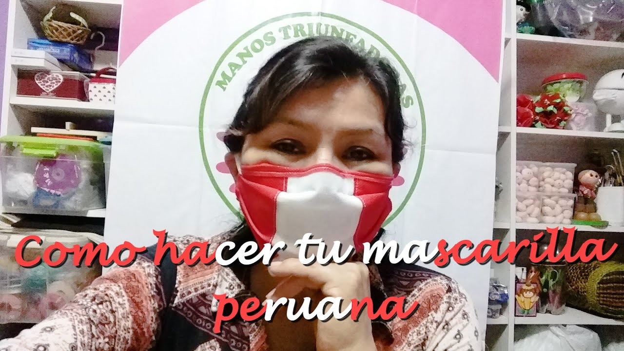 Como hacer una mascarilla - MASCARILLAS DE PERU - QUEDATE EN CASA - MASCARILLAS DE NOTEX