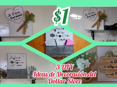 Diy Dollar Tree - Ideas Faciles para Decorar tu hogar Rapido - Sin Gastar mucho dinero.