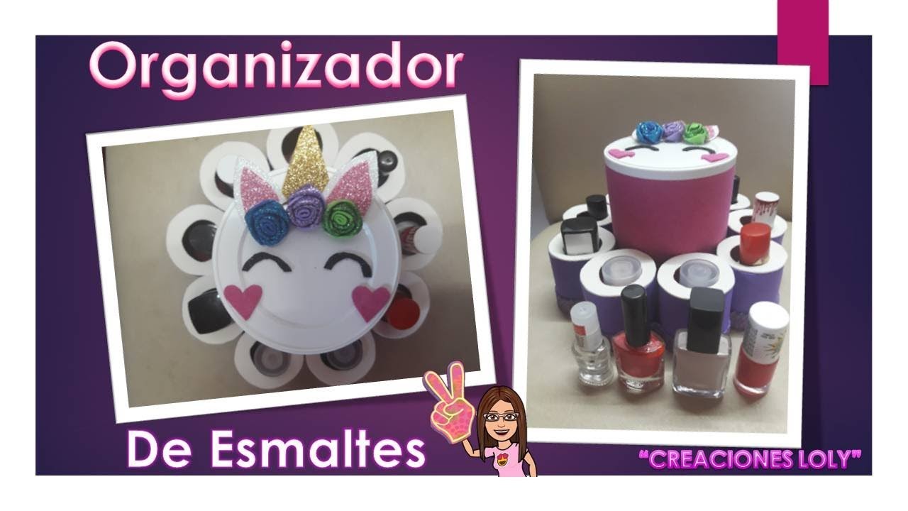 DIY Organizador de  Esmaltes de uñas ????