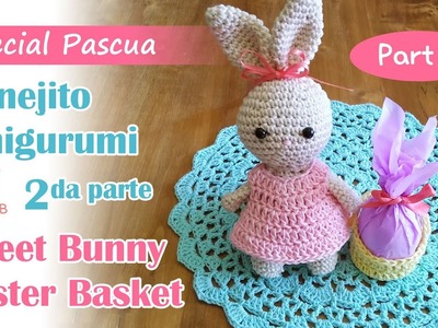 [ENG Sub] Easy Sweet Easter Bunny Part 2 - Especial de Pascua! - Fácil Amigurumi Conejo de Pascua