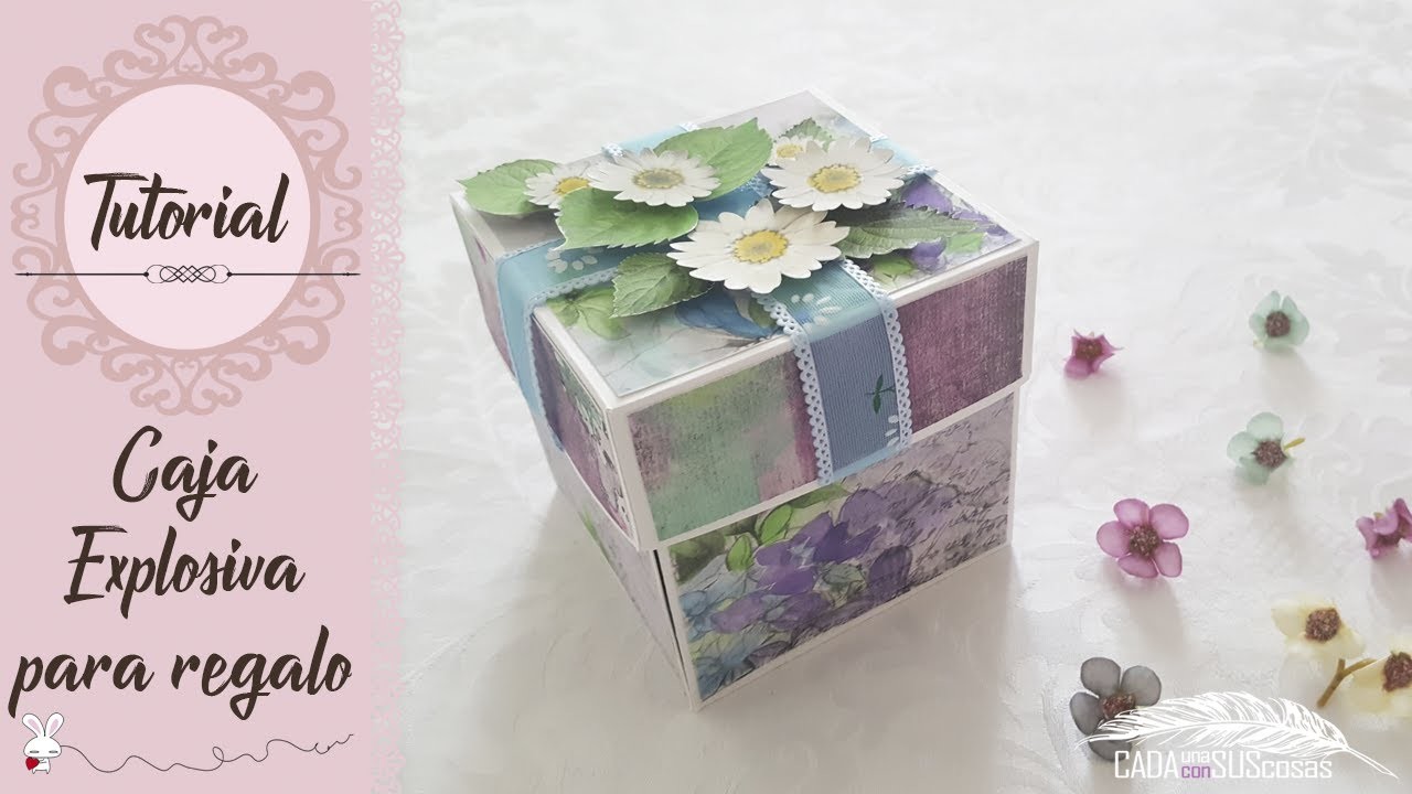 ¡CAJA EXPLOSIVA! Reto marzo (Creativas Unidas)