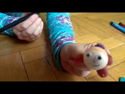 Manualidades fáciles: Esquiador.