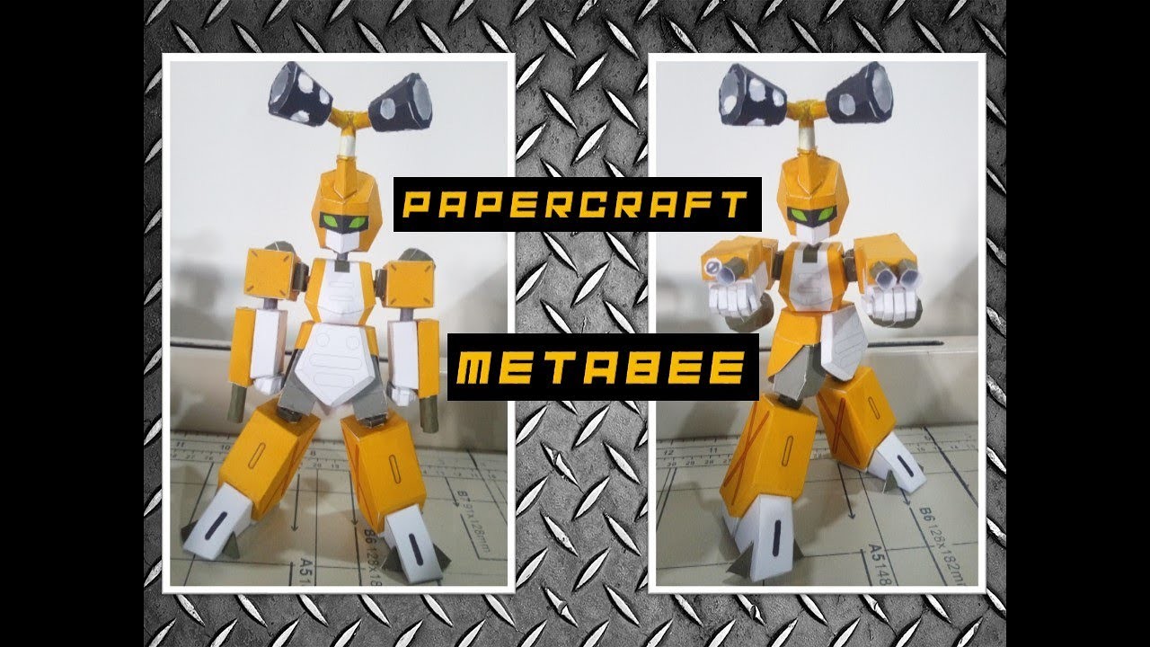 Papercraft de Metabee - Medabots