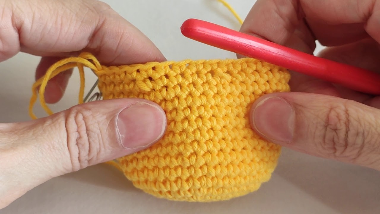 Pollito fácil a crochet (segunda parte)