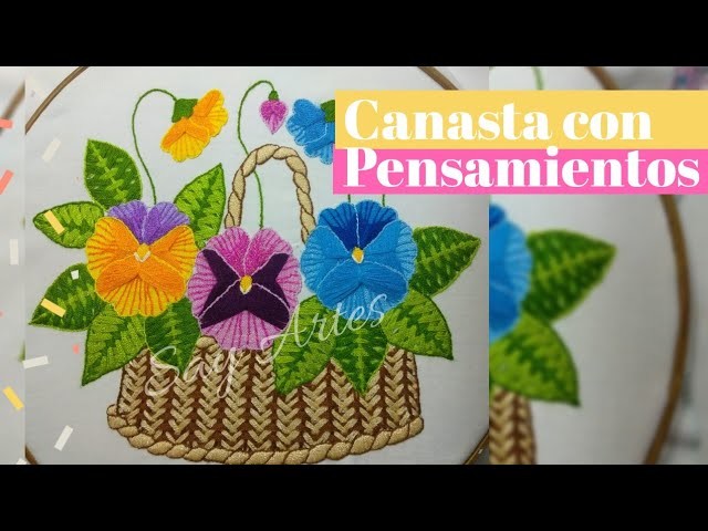 Proyecto terminado - Canasta con Pensamientos | Say Artes