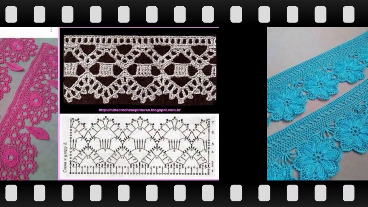 PUNTILLAS O ORILLAS EN CROCHET