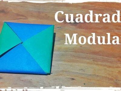 Cuadrado Modular de Papel - Origami