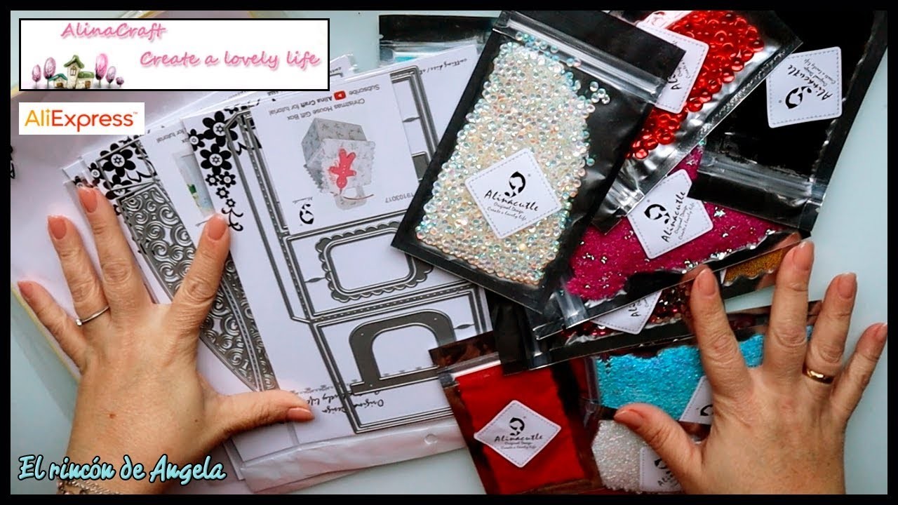 HAUL SCRAP Alina Craft - DT 2020 - Cajas para regalos con troqueles -scrapbooking