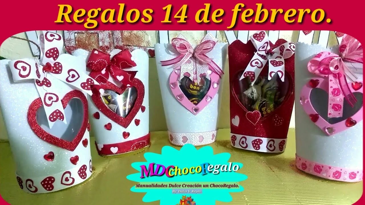 ❤️ Manualidades para San Valentín 14 de febrero DIY.