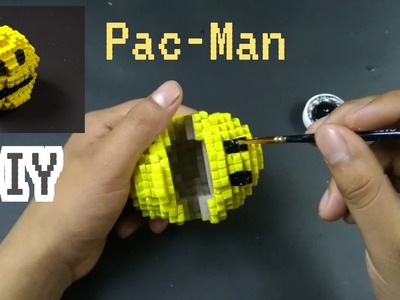 Pac-Man |DIY| Porcelana fría| Plastilina|Fácil de hacer |