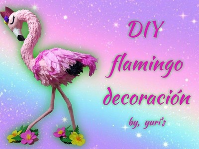 Piñata de flamingo .  decorando un flamingo.  DIY flamingo piñata