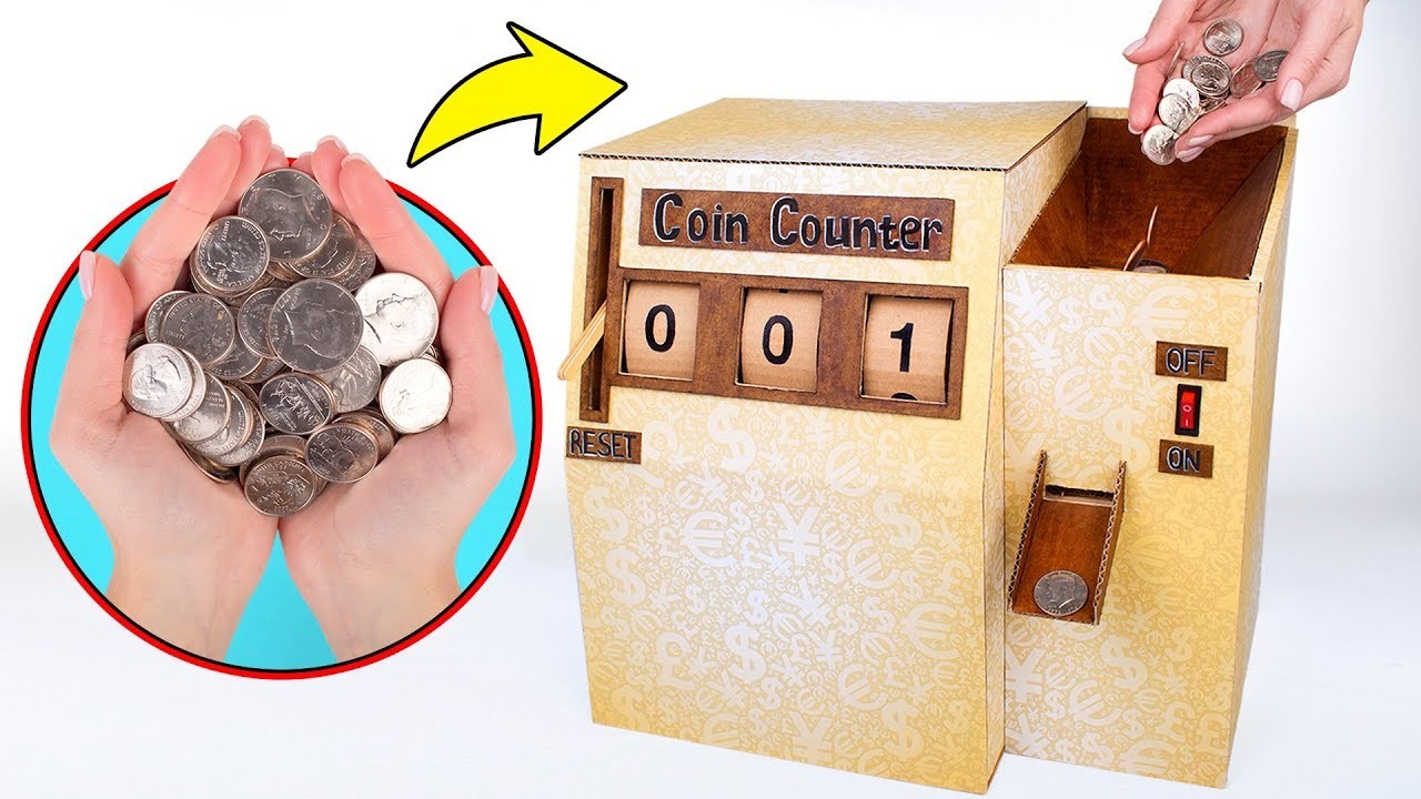 Una máquina para contar monedas