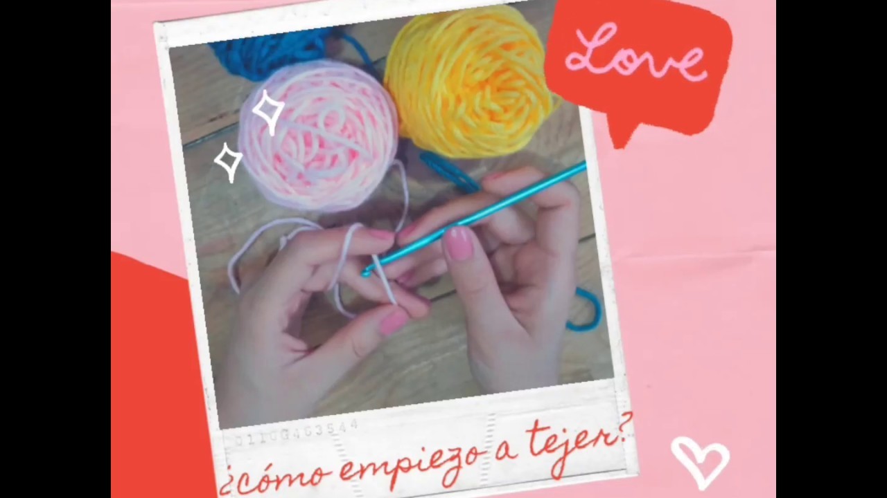 Aprende a tejer♥️ (Principiantes)