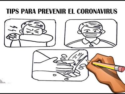 COMO DIBUJAR TIPS PARA EVITAR CONTAGIAR  EL CORONAVIRUS   TIPS PARA EVITAR COVID 19