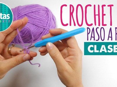 ????Cómo hacer crochet para principiantes 6 | Como hacer un circulo PERFECTO Lanitas y Colores????