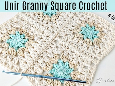 Cómo unir granny square crochet de manera perfecta