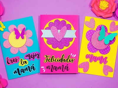 DIY: Las tarjetas mas LINDAS y FÁCILES para MAMÁ - ESPECIAL DÍA DE LAS MADRES