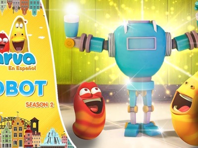LARVA - ROBOT | LARVA 2020 Película Completa | Los Mejores Dibujos Animados 2020 | LARVA en Español
