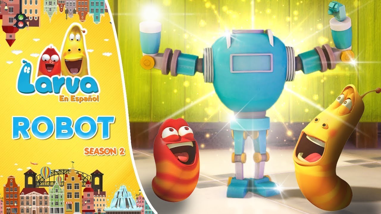 LARVA - ROBOT | LARVA 2020 Película Completa | Los Mejores Dibujos Animados 2020 | LARVA en Español