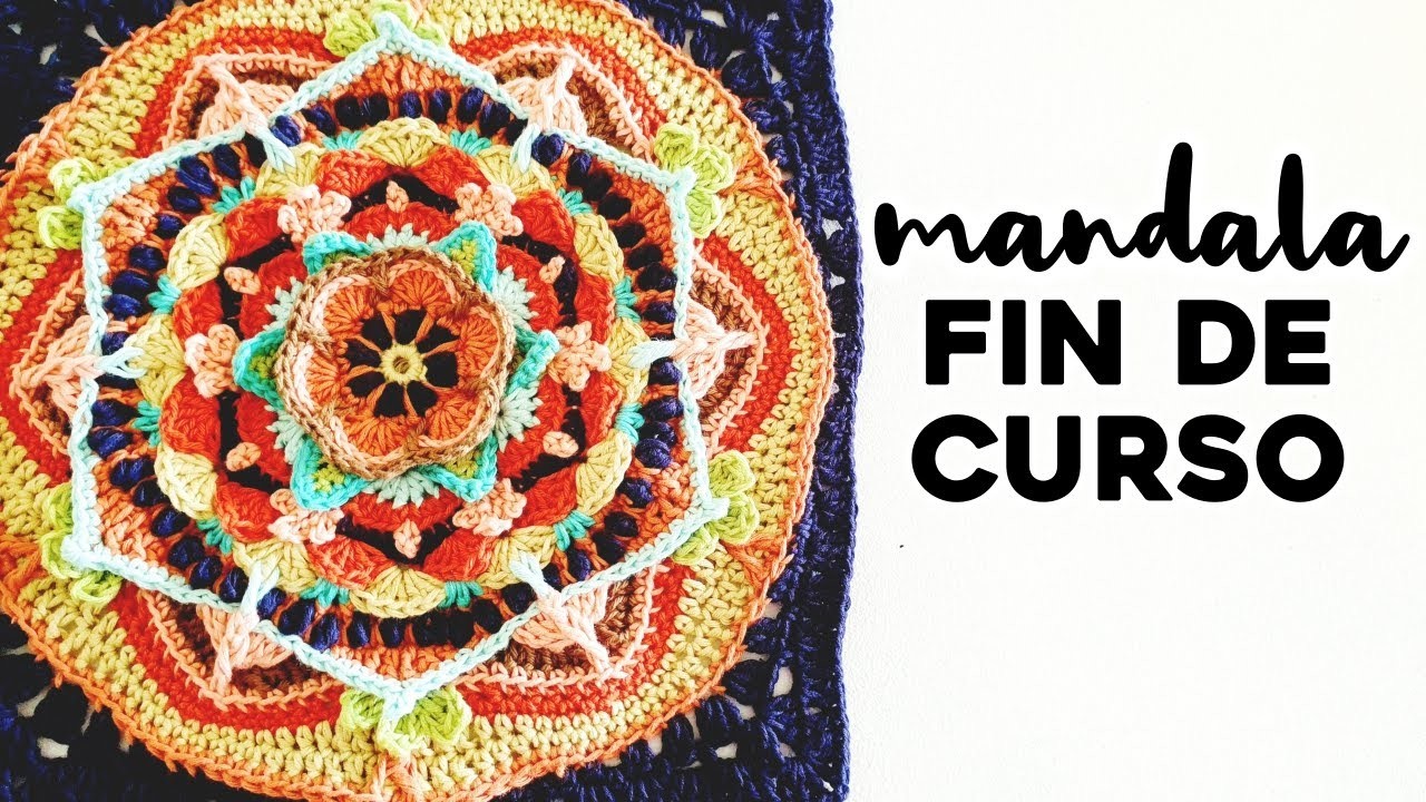 MANDALA A CROCHET | FIN DE CURSO! #crochetycalma