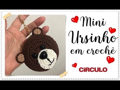 Mini Ursinho em croche - Renata Vieira
