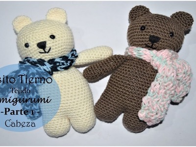 Osito Adorable Tejido - Parte 1.5 - Cabeza - #Amigurumi - DIY - AnabelMonGar