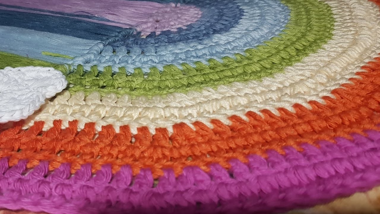 #StayHome #Crocheteando en Directo #Withme. Arcoíris Rainbow. #quédate en casa