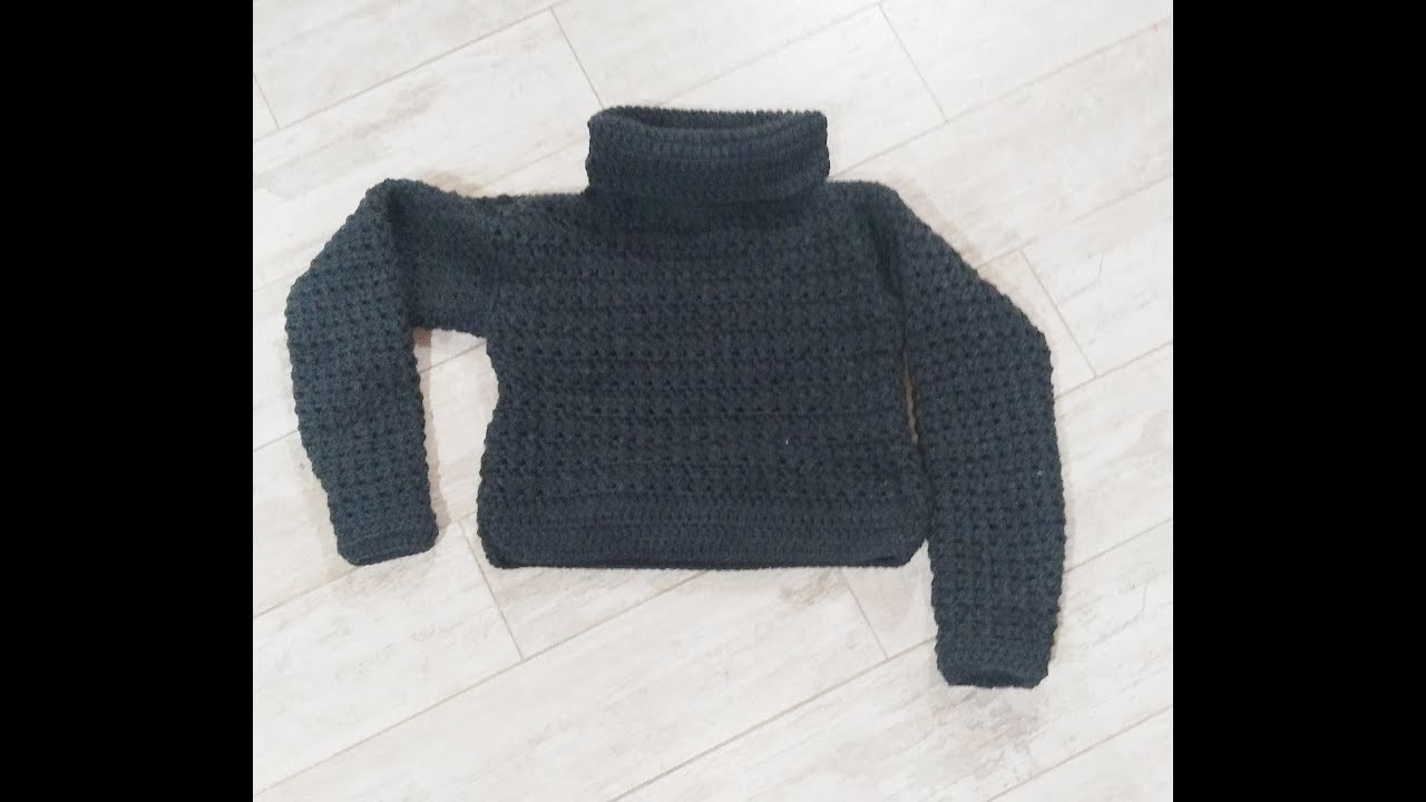 Sweater a crochet - Paso a paso