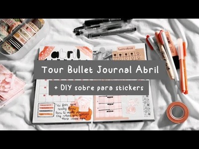 TOUR BULLET JOURNAL 2020 + DIY sobre para stickers | Frey????