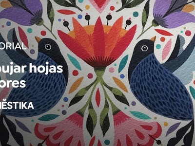 TUTORIAL | Ilustración: Dibujar Hojas y Flores | Maya Hanisch | Domestika