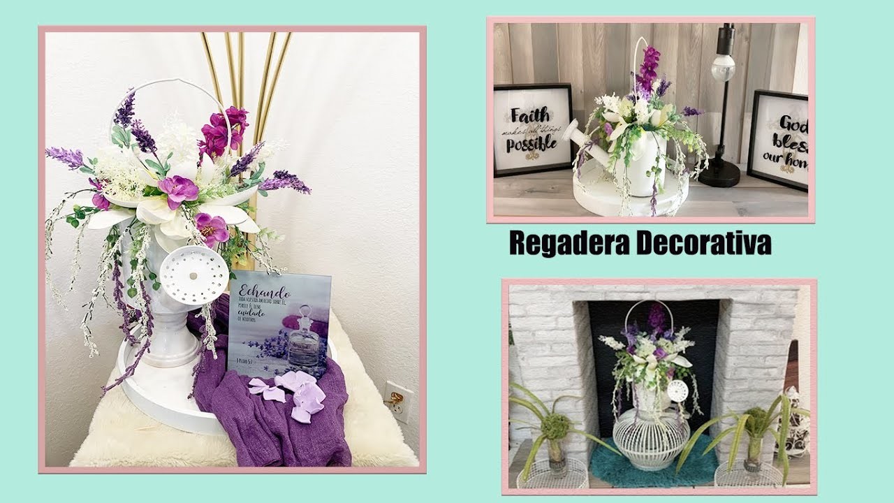 Diy Regadera Decorativa - Manualidad - Economica - Facil