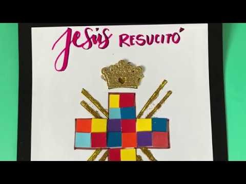 Manualidad Jesús Resucitó.Escuela Dominical