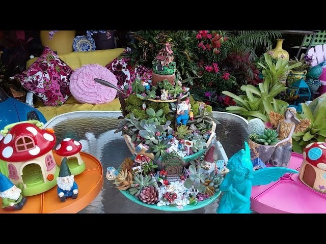 Mini Jardín de Hadas con Suculentas | Fairy Garden | TUTORIAL | DIY