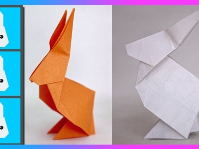 ORIGAMI: Conejito de origamia facil | COMO HACER UN CONEJITO