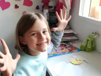 Una manualidad para mí hermanita, no nos aburrimos. Rutina con mi hermanita. Игрушка для Вики????????