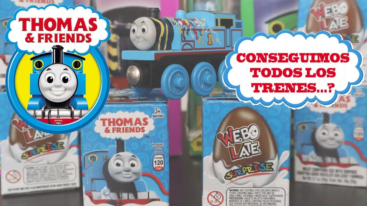 ABRIENDO HUEVOS SORPRESA DE THOMAS & FRIENDS !