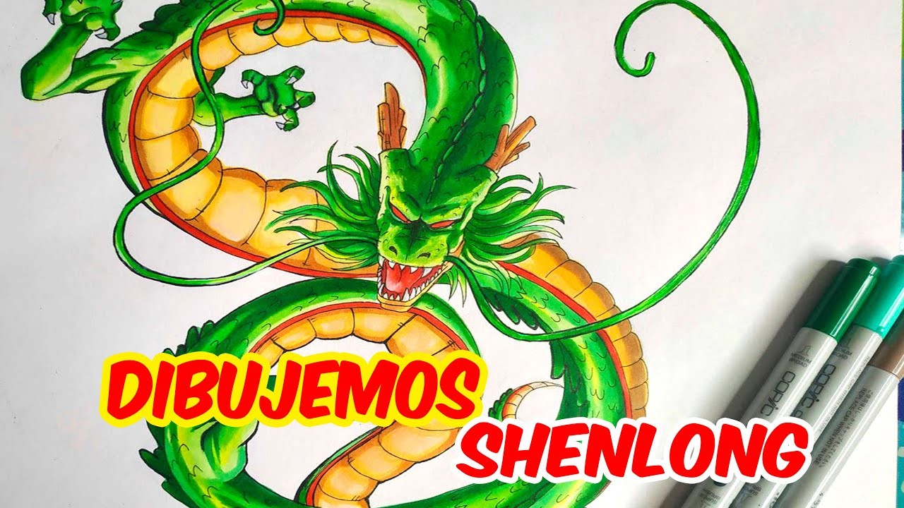 Como Dibujar Shenlong facilmente