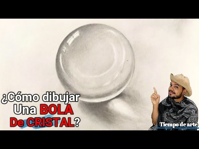 COMO DIBUJAR UNA BOLA DE CRISTAL A !!LÁPIZ Y CARBONCILLO!!