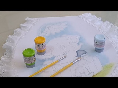 Cómo Pintar Un Elefantito En Su Bañera