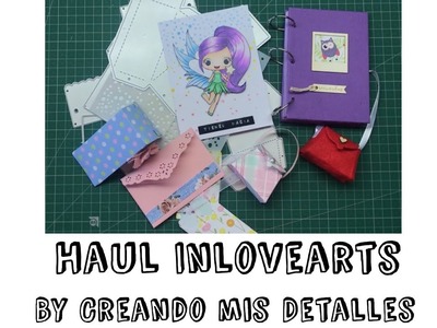 Probando productos de scrapbook de Inlovearts (colaboración)