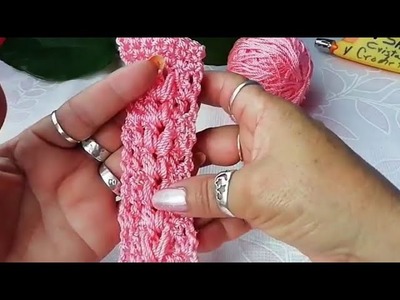 Asita a crochet Rápida y fácil de hacer