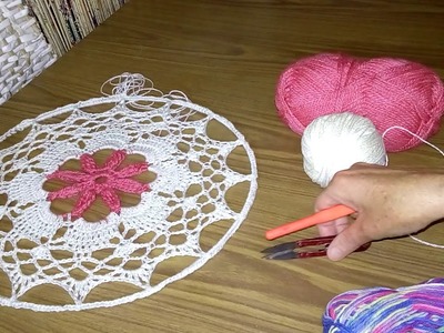 ????️ Atrapasueños Blanco, Hilo y Lana a Crochet #15 ✂️ Parte 1 ✂️ Filtro dos Sonhos de Crochê